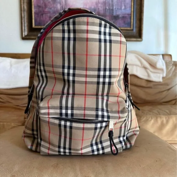 Used store burberry backpack